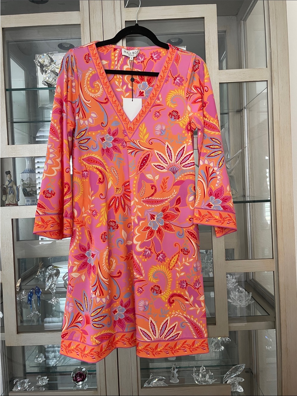 NWT HALE BOB Los Angeles V Neck Dress